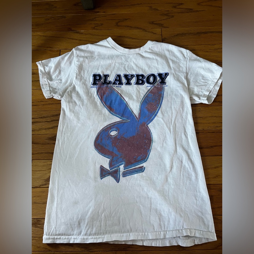 Small Playboy White Shirt
